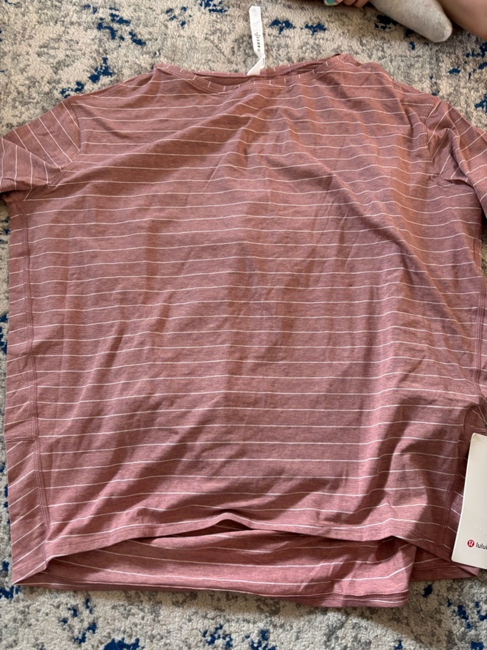 Lululemon Back in Action Short-Sleeve Shirt - Dusty Rose